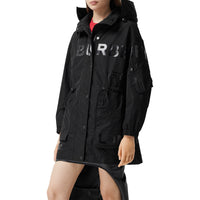 Parka en taffetas à mémoire de forme Horseferry - Black