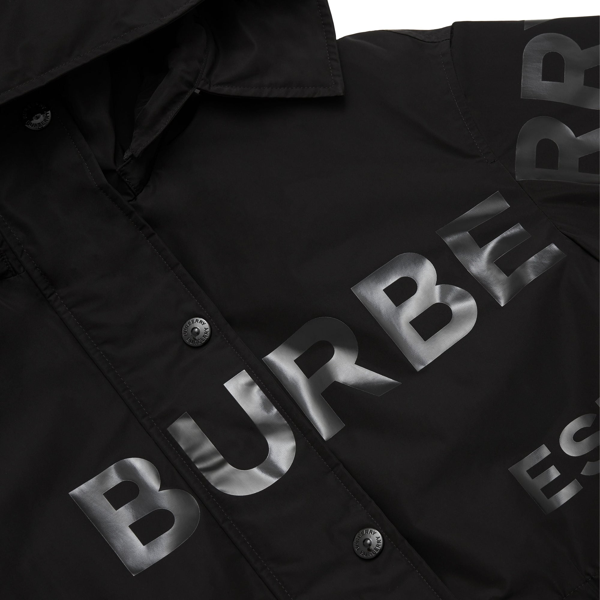 Parka en taffetas à mémoire de forme Horseferry - Black