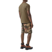 Polo en piqué de coton Monogram - Deep Khaki