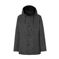 Veste à capuche réversible en Econyl® avec Monogram - Black & White
