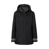 Veste à capuche réversible en Econyl® avec Monogram - Black & White
