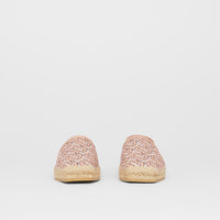 Espadrilles en toile de coton Monogram - Monogram