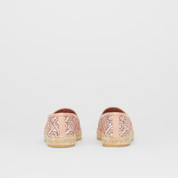 Espadrilles en toile de coton Monogram - Monogram