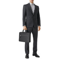 Costume en laine vichy - Charcoal Pattern