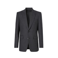 Costume en laine vichy - Charcoal Pattern