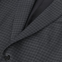 Costume en laine vichy - Charcoal Pattern