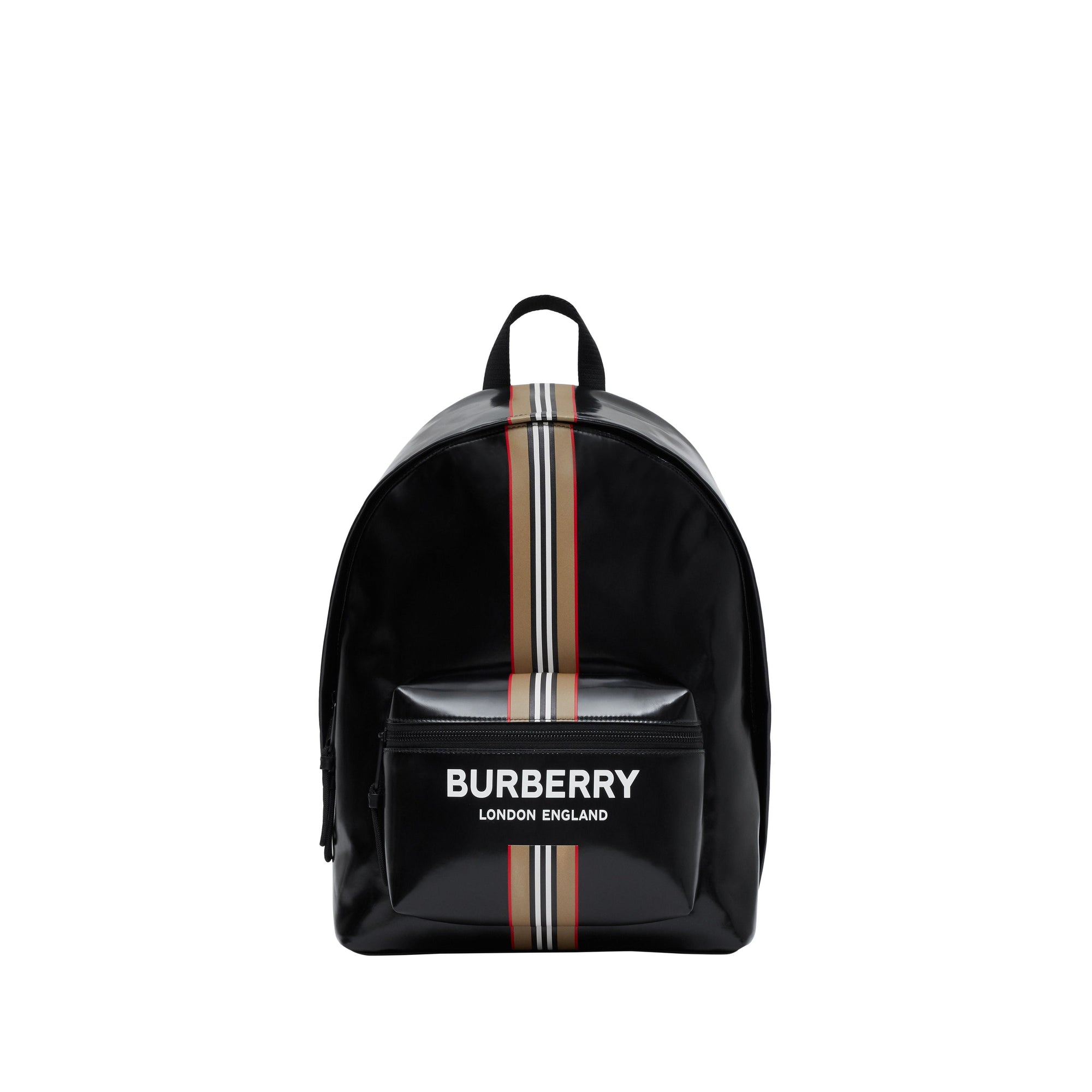 Sac à dos avec logo et rayures iconiques - Black