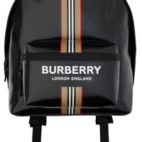 Sac à dos avec logo et rayures iconiques - Black