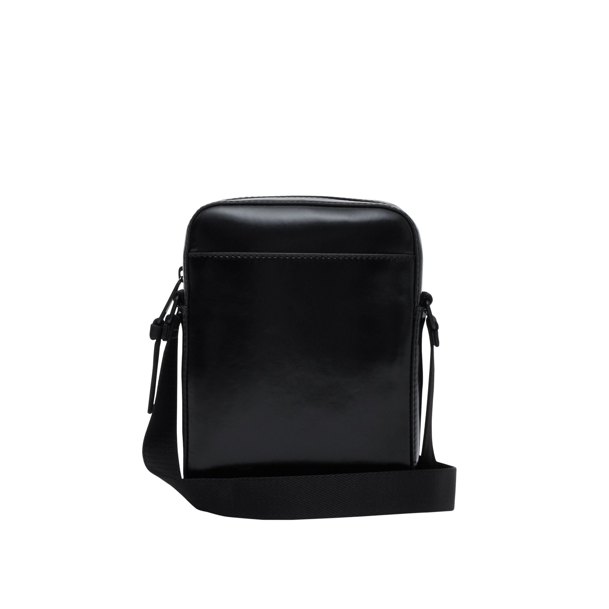 Sac à bandoulière avec logo et rayures iconiques - Black
