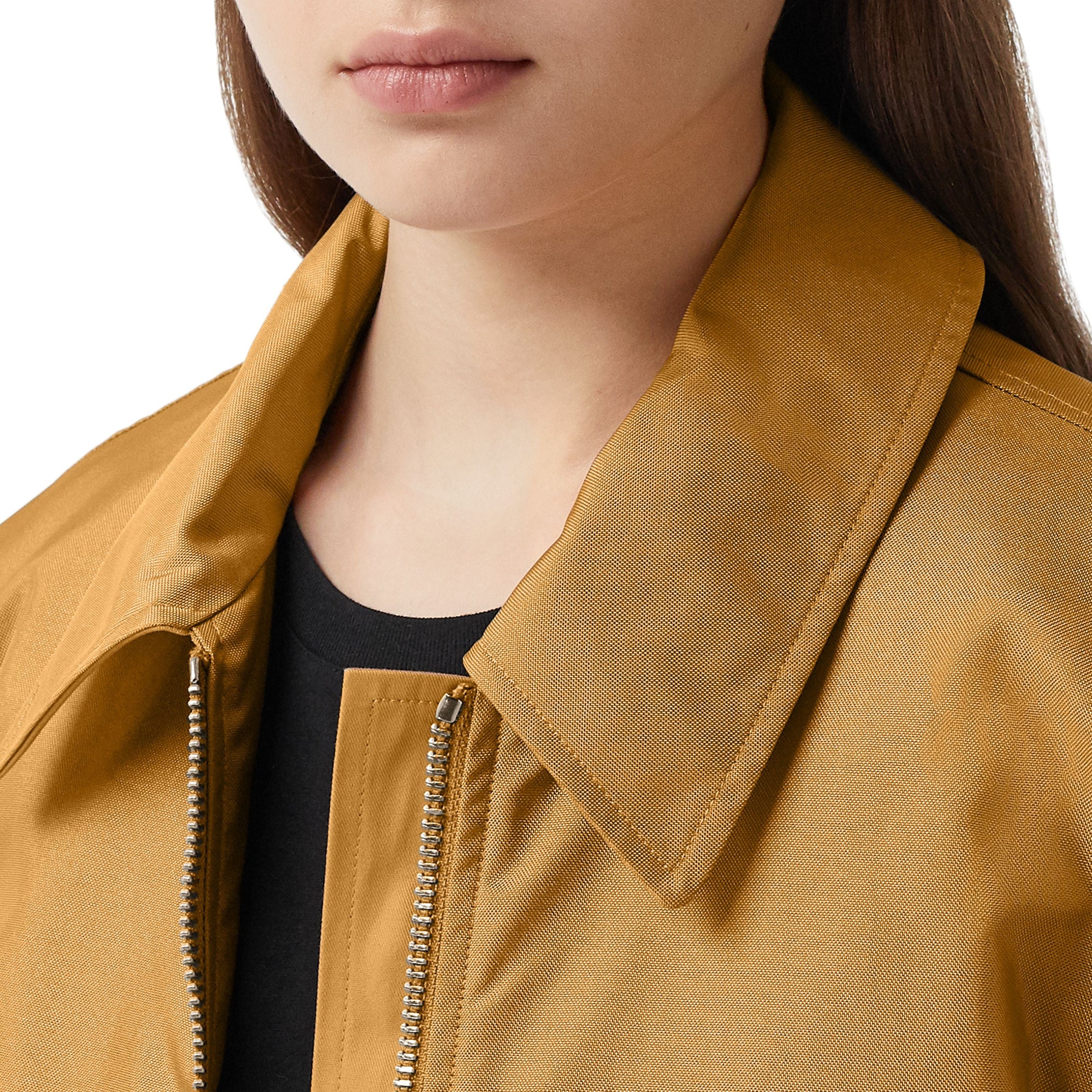 Veste utilitaire en toile technique avec logo - Camel
