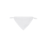 Coffret cadeau trois pièces pour bébé en coton avec check - White