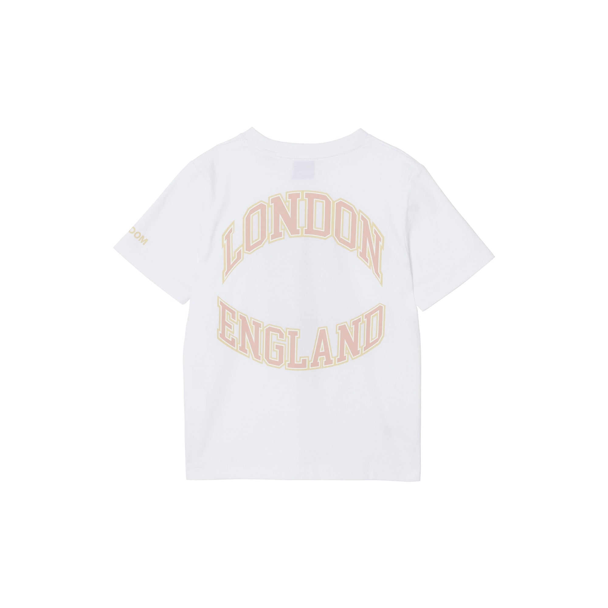T-shirt en coton à imprimé personnage - White
