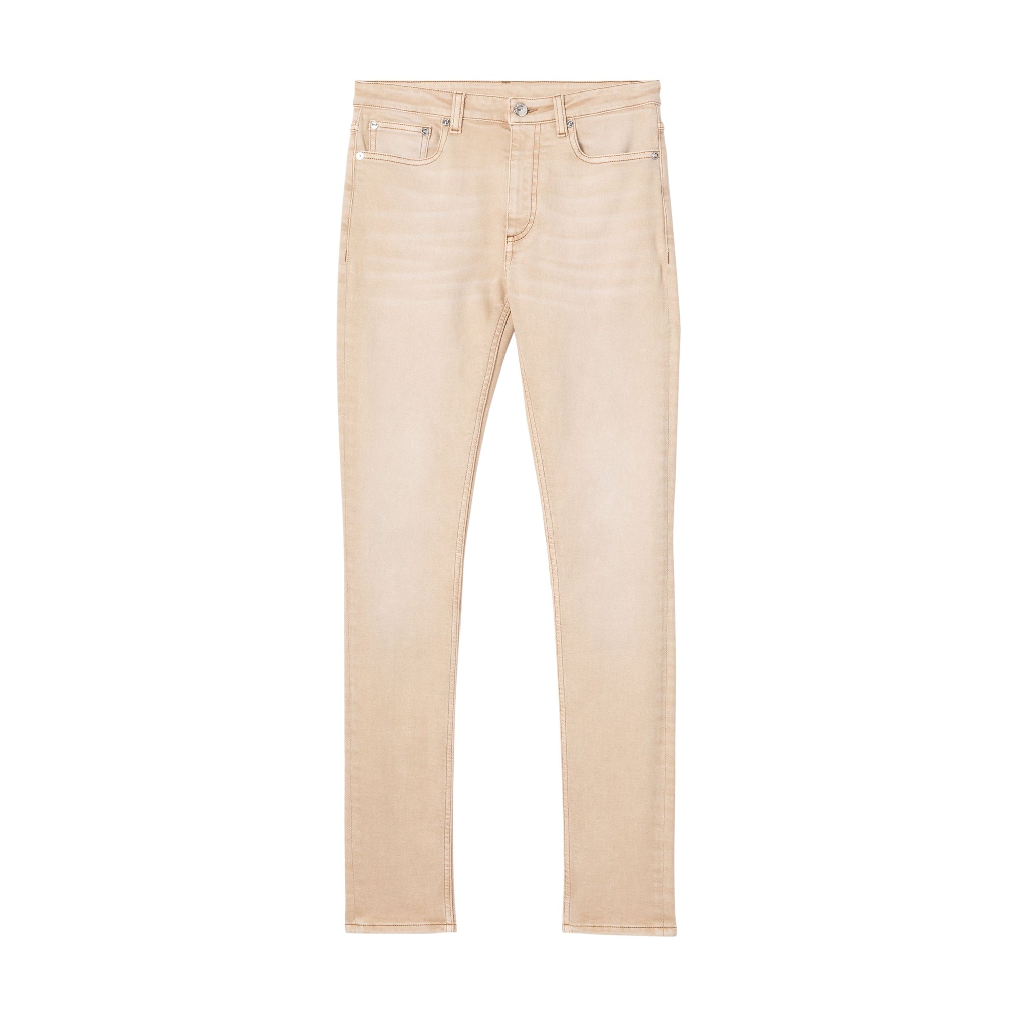 Jean skinny en denim japonais délavé - Honey