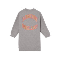 Robe pull en coton à imprimé personnage - Grey Melange