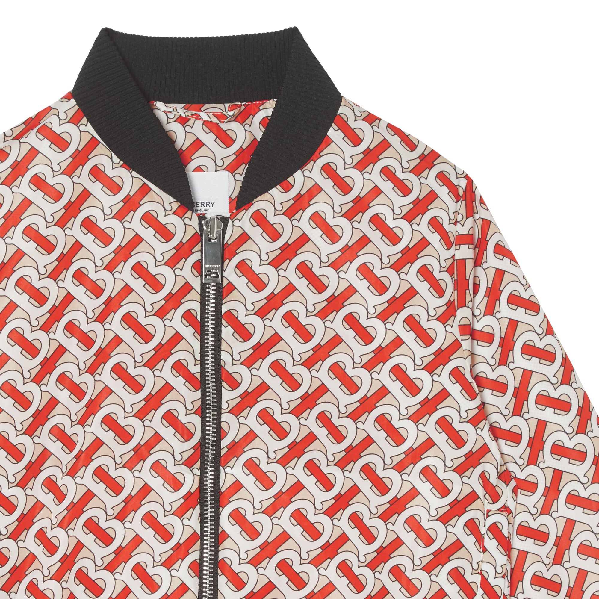 Bomber en nylon Monogram - Vermillion Red