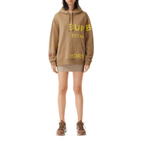 Hoodie oversize en coton Horseferry - Archive Beige
