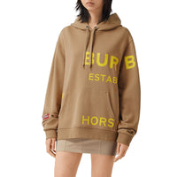 Hoodie oversize en coton Horseferry - Archive Beige