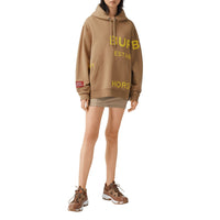 Hoodie oversize en coton Horseferry - Archive Beige