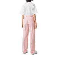 Pantalon tailleur en laine avec poches - Soft Pink