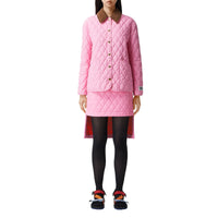 Jupe matelassée asymétrique - Bubble Gum Pink