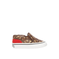 Chaussures sans lacets en toile écologique Monogram - Bridle Brown