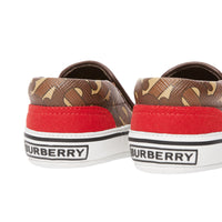 Chaussures sans lacets en toile écologique Monogram - Bridle Brown