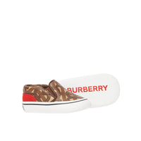 Chaussures sans lacets en toile écologique Monogram - Bridle Brown