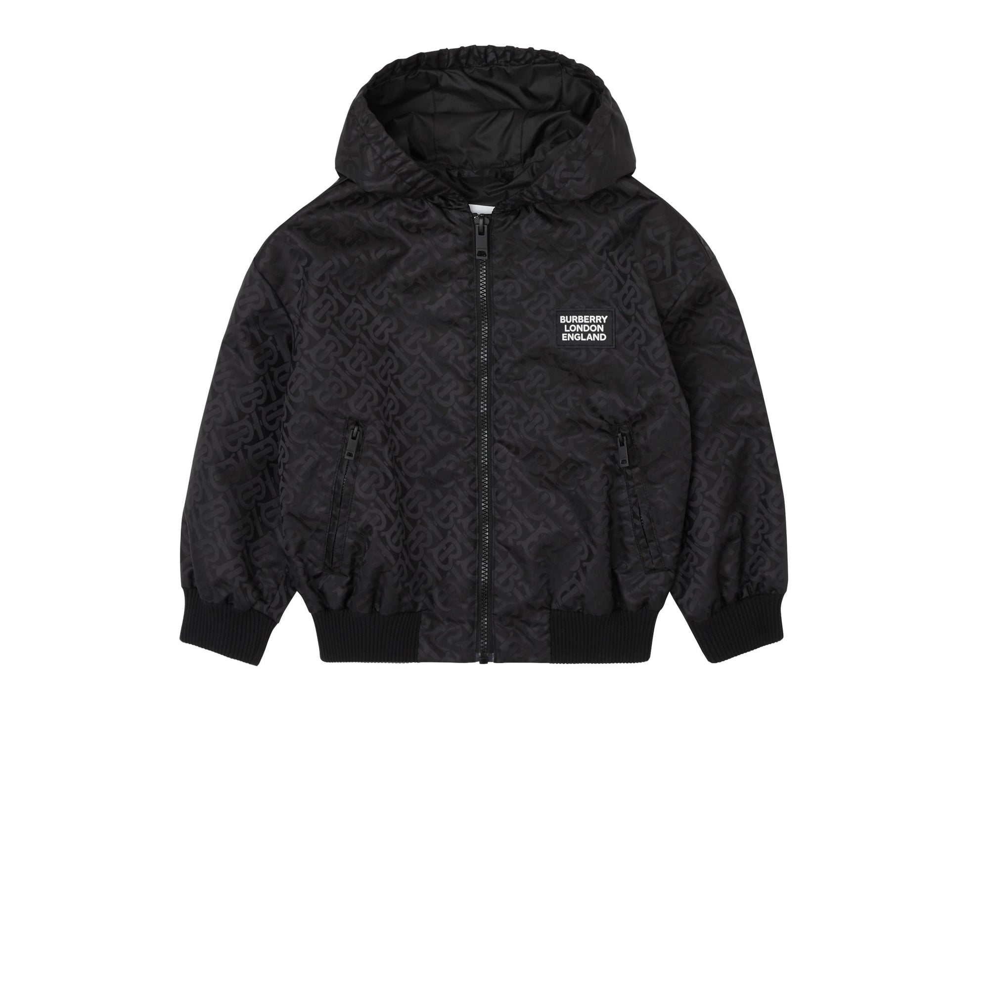 Veste à capuche en Econyl® Monogram - Black