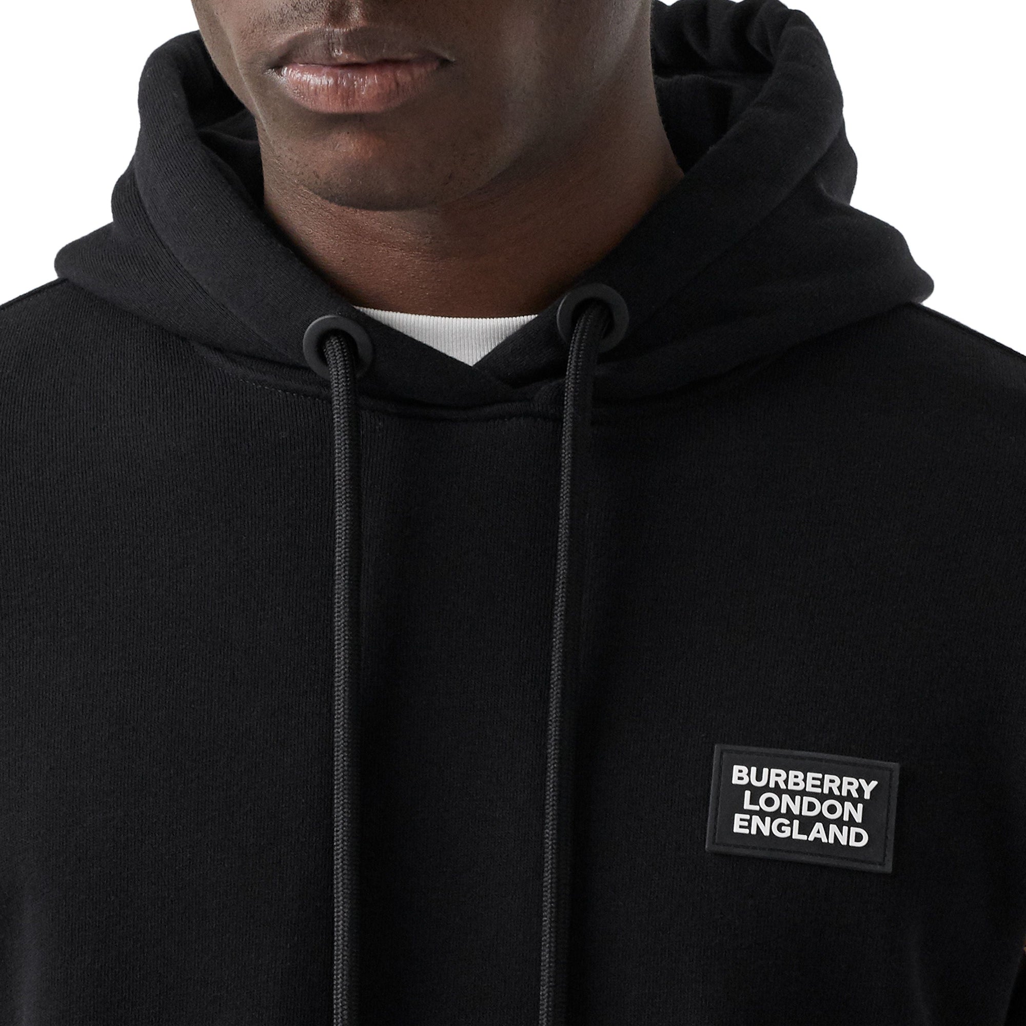 Hoodie en coton Monogram - Black