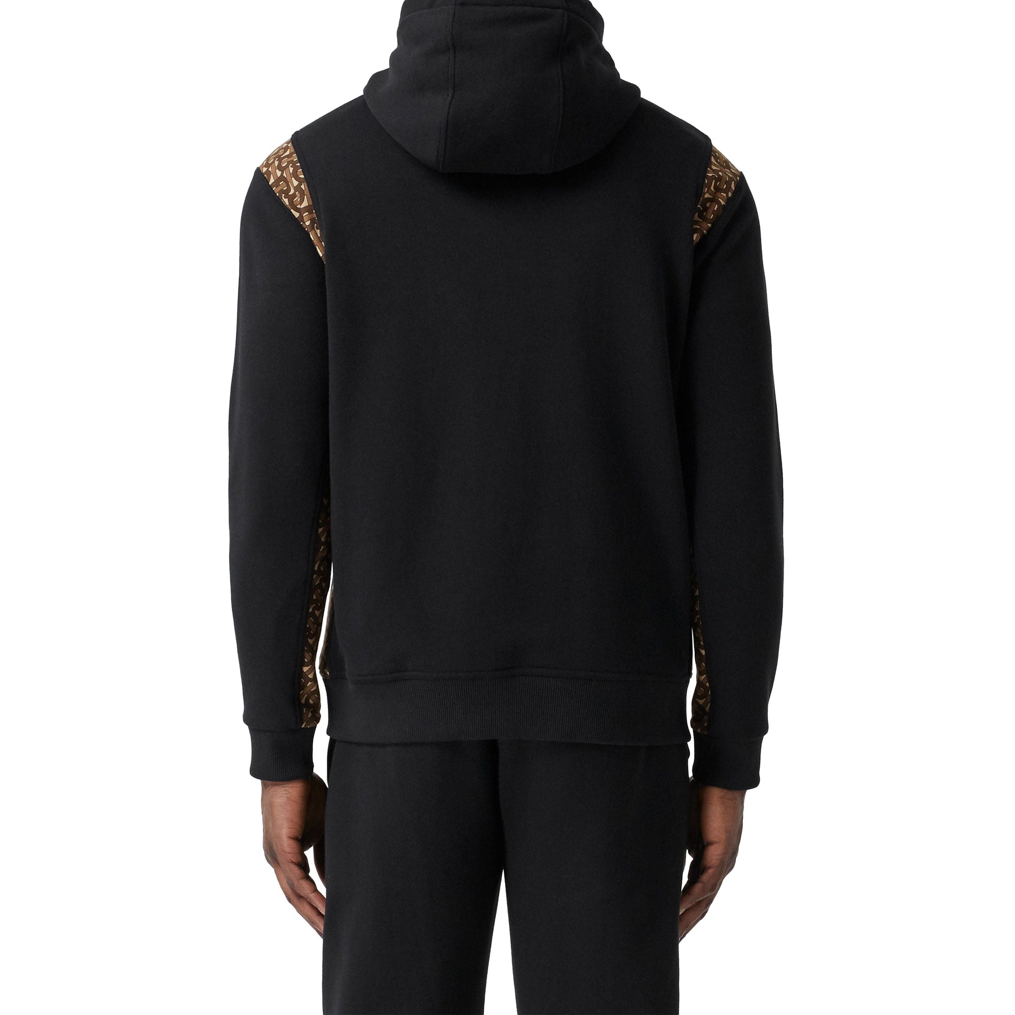 Hoodie en coton Monogram - Black
