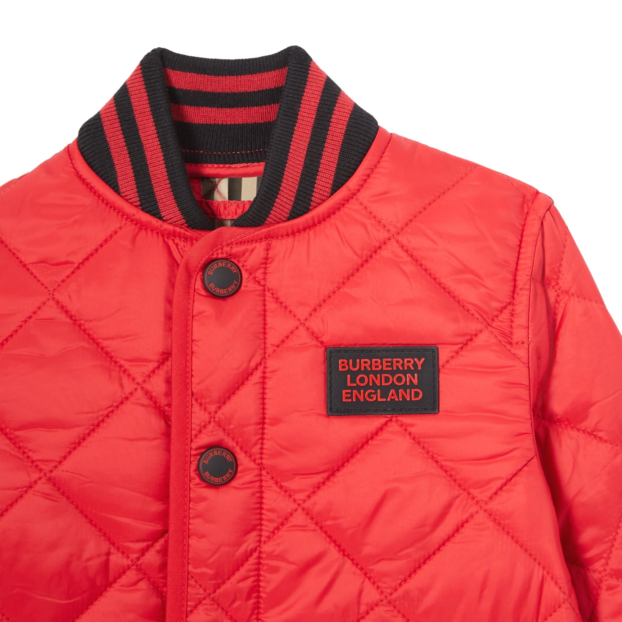Veste matelassée en polyester recyclé - Bright Red