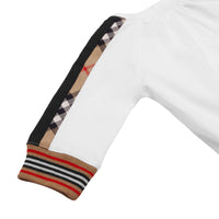 Coffret cadeau deux pièces pour bébé en coton à motif daim - White