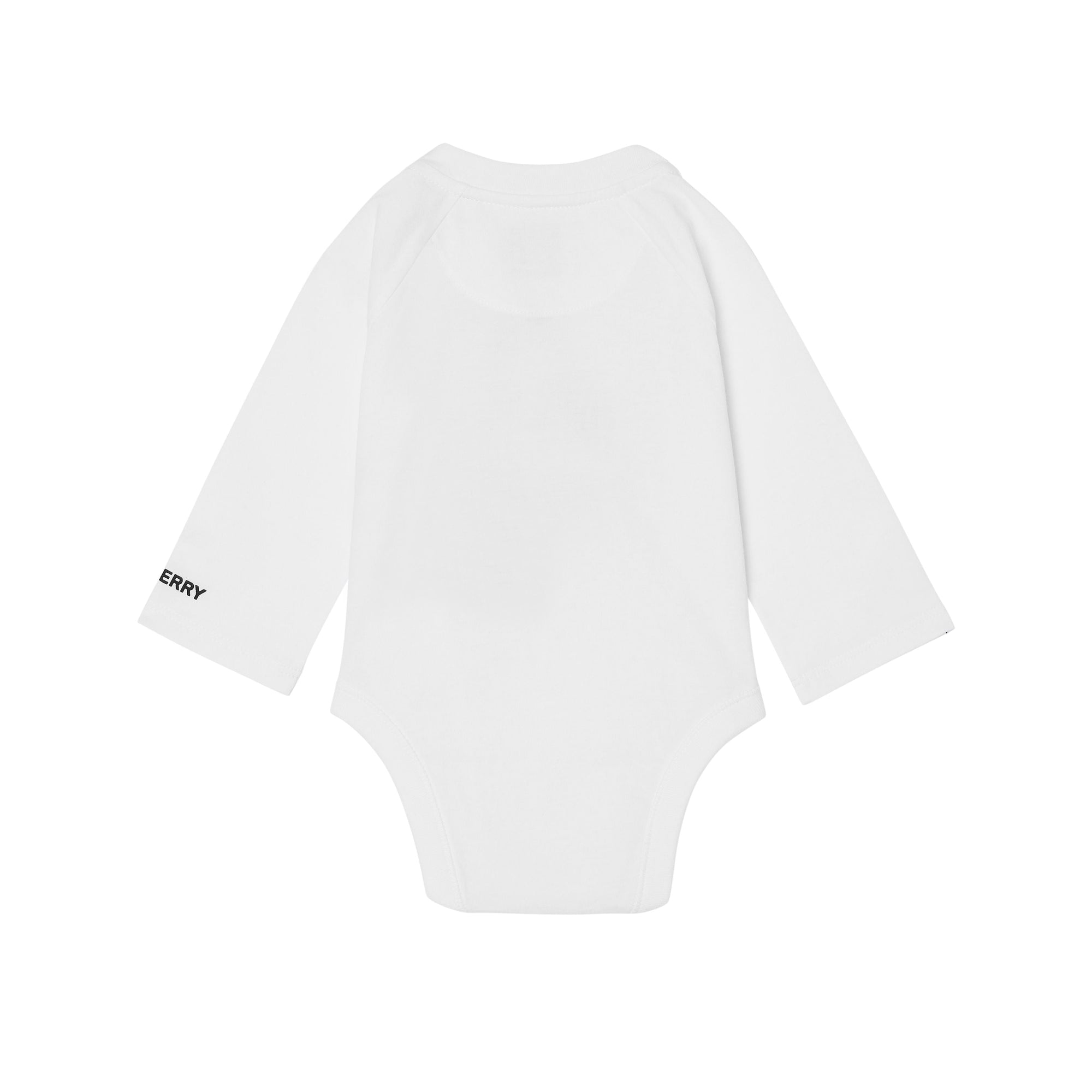 Coffret cadeau deux pièces pour bébé en coton à motif daim - White