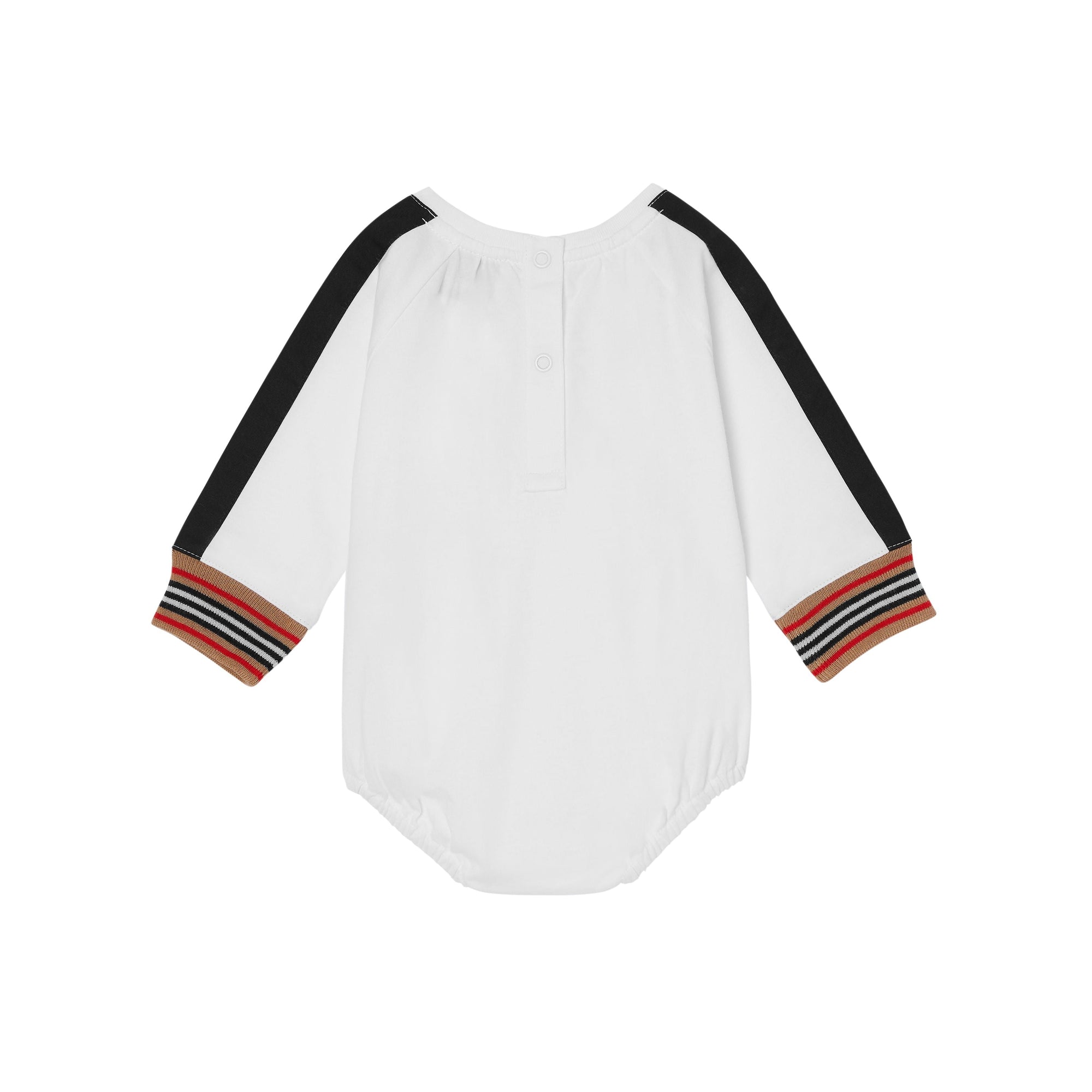 Coffret cadeau deux pièces pour bébé en coton à motif daim - White