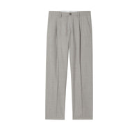 Pantalon de costume en jacquard de laine avec logo - Light Pebble Grey