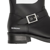 Bottes de motard en cuir TB - Black