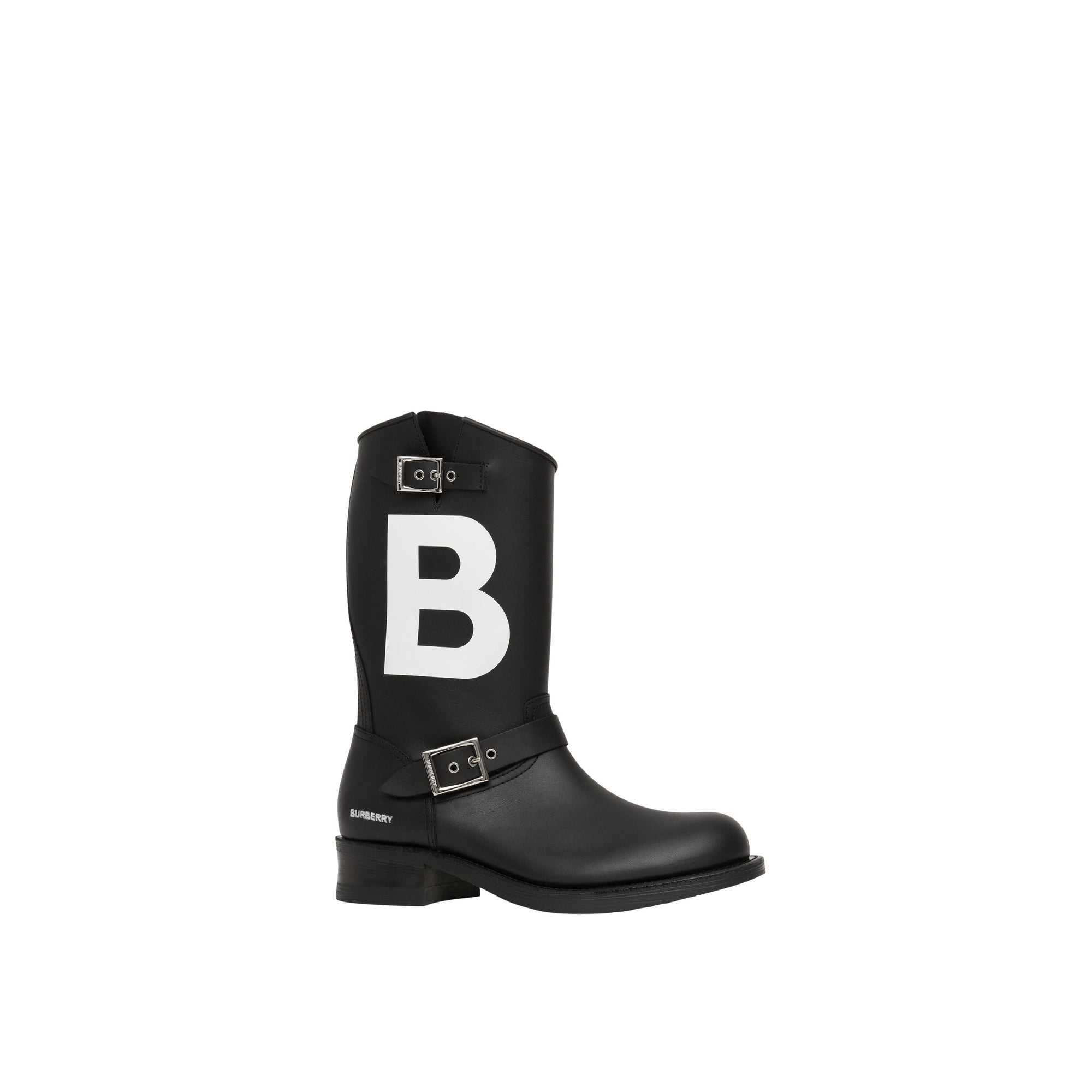 Bottes de motard en cuir TB - Black