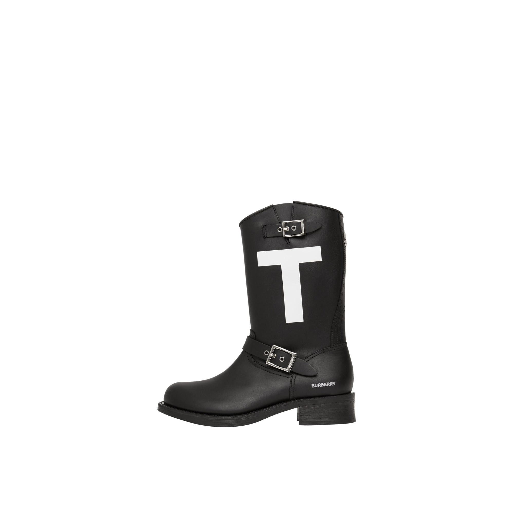 Bottes de motard en cuir TB - Black