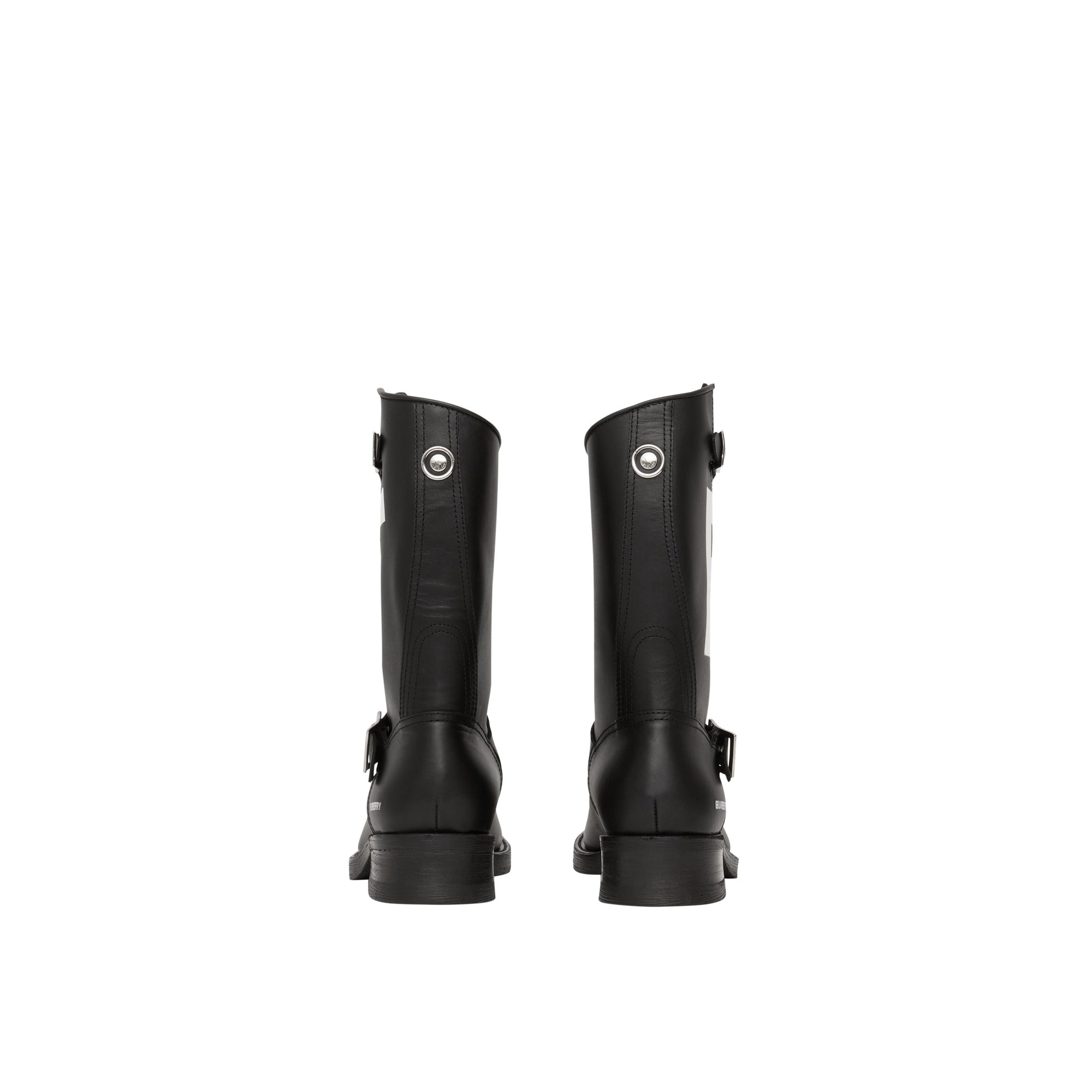 Bottes de motard en cuir TB - Black