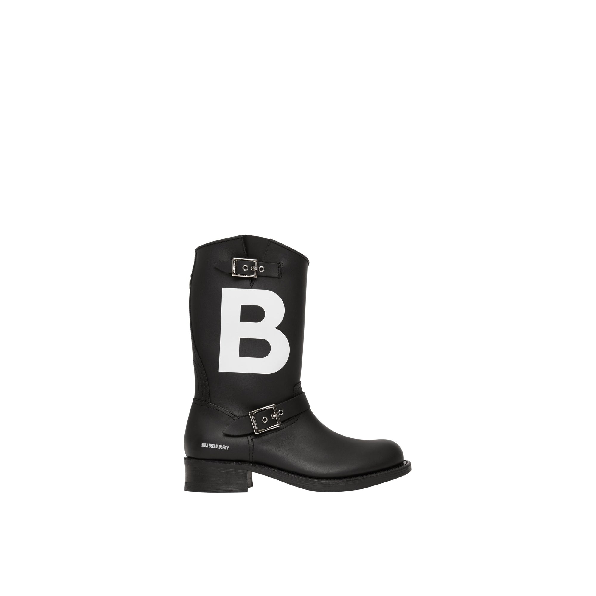 Bottes de motard en cuir TB - Black