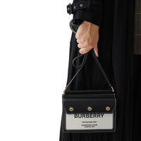 Mini sac Title Horseferry avec poche en cuir - Natural & Black