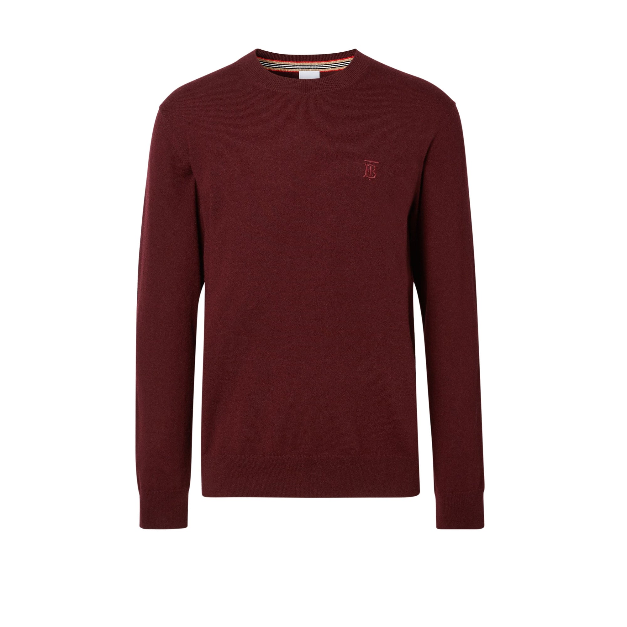 Pull en cachemire Monogram - Deep Merlot