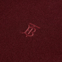 Pull en cachemire Monogram - Deep Merlot