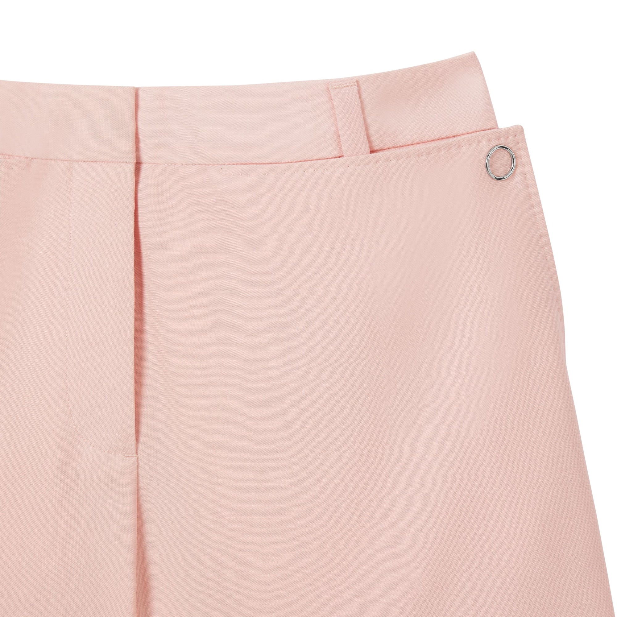 Short ajusté sur mesure en laine - Soft Pink