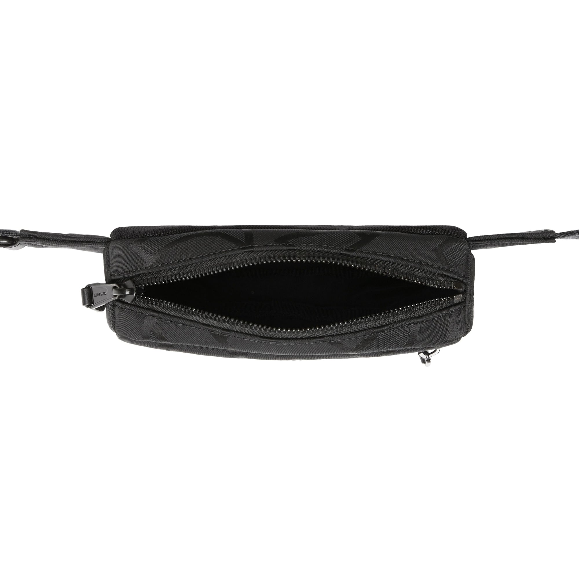 Petit sac banane Cannon en polyester recyclé Monogram - Black