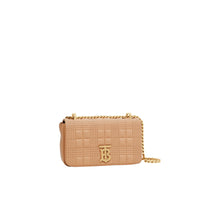 Mini sac Lola matelassé en cuir d'agneau - Camel