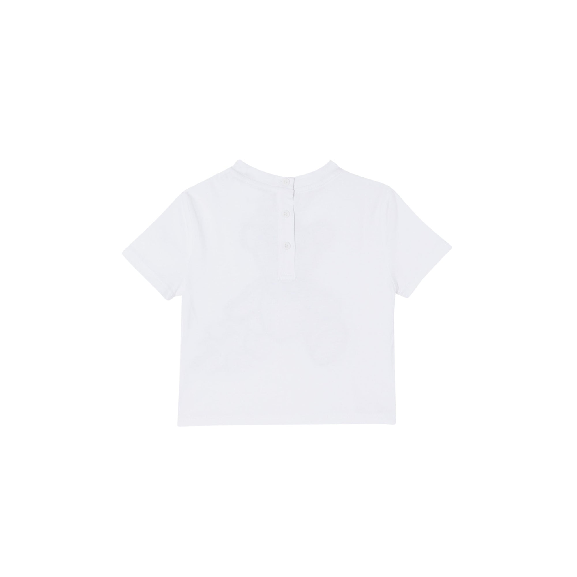 T-shirt en coton avec appliqué Thomas Bear - White