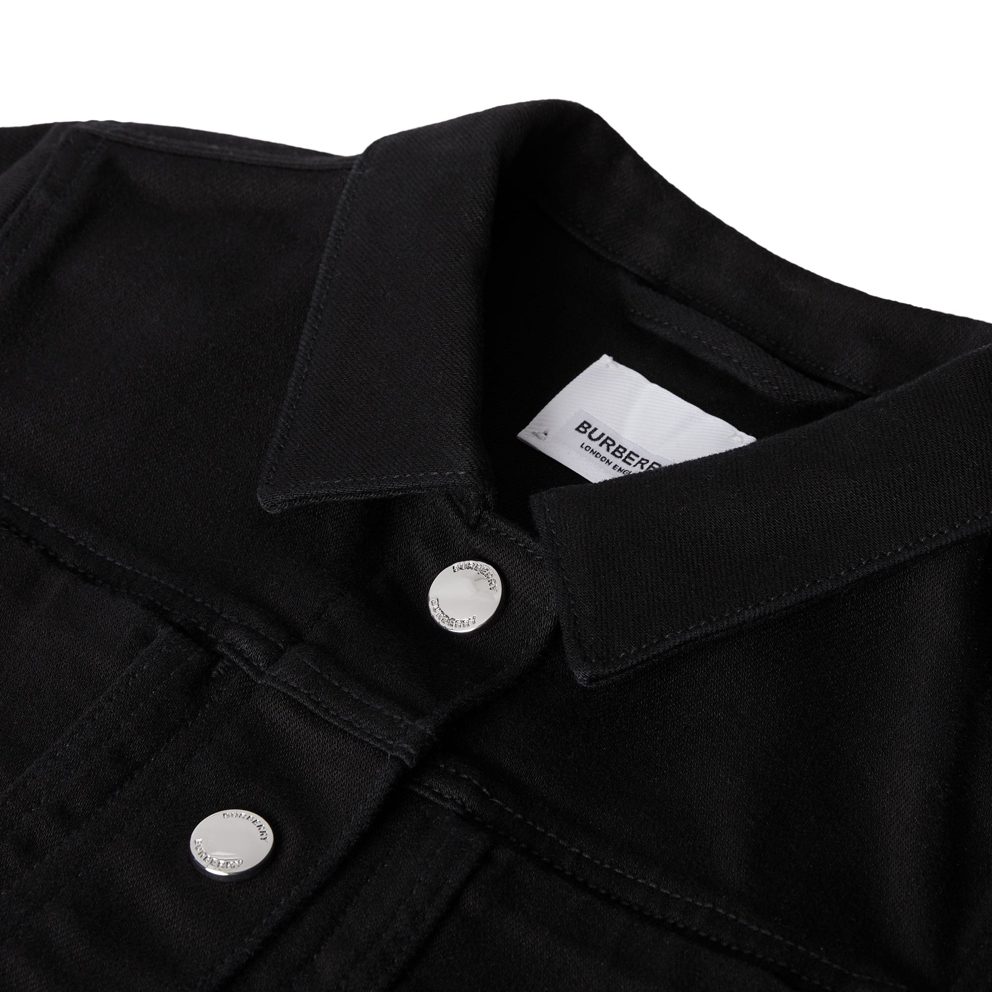 Veste en denim japonais avec logo - Black