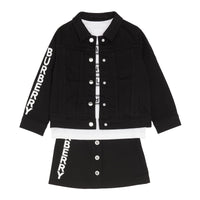 Veste en denim japonais avec logo - Black