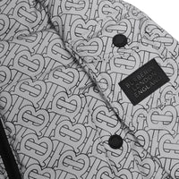 Doudoune à capuche Monogram - Black